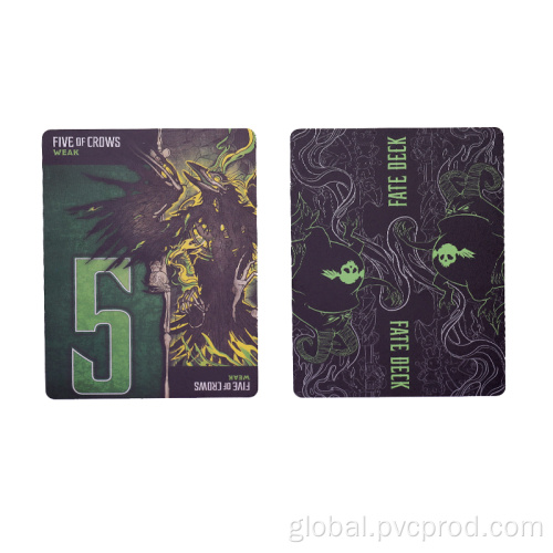 Plastic Poker Playing Cards Custom printing plastic playing cards with box Supplier